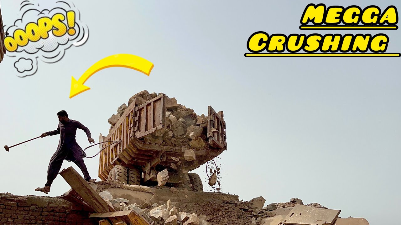 👹🔝Top BiG Rock  Crusher Machine:A Giant in Action”Big Rocks Crushing:A Powerful Process”#dangerous:💥