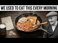 16 LOST 1950s Poor British Man Breakfasts for Seniors Living Alone That Cost Under £2