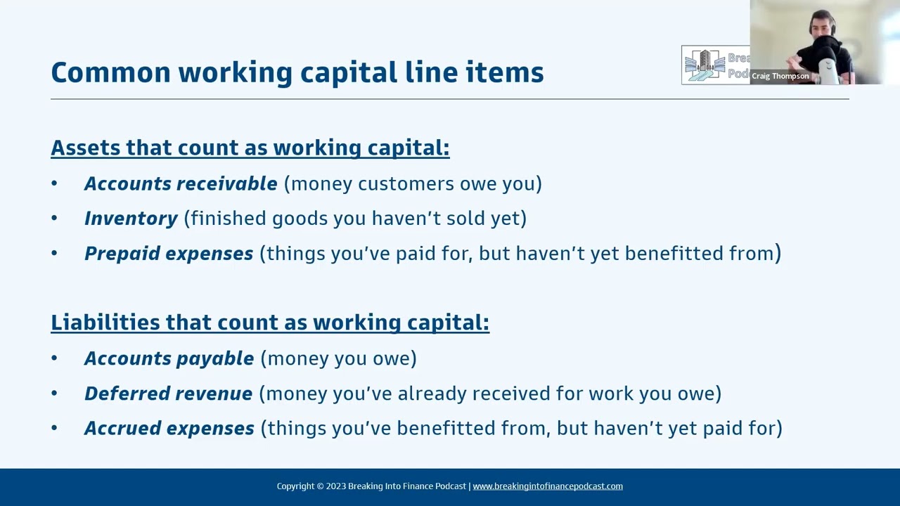 Intro to Working Capital (2/2)