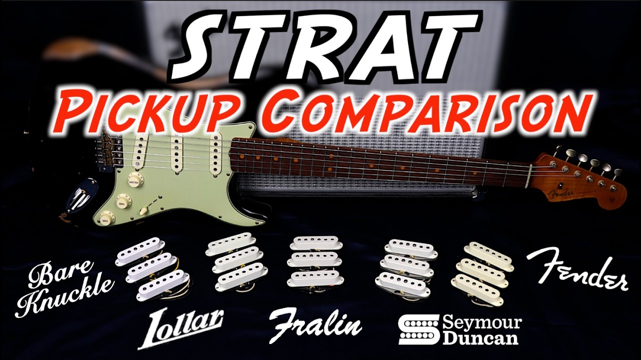 Strat Pickup Comparison | Fralin/Bare Knuckle/Lollar/Fender