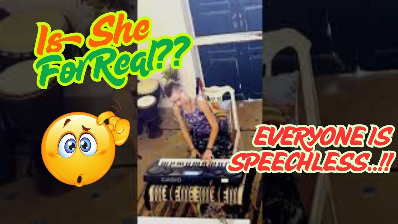 Humble Pianist Silences Crowd with Her Playing | Feat. AlekSoundRa from 