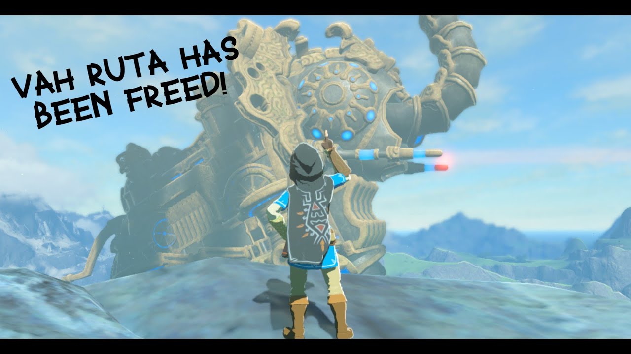 Vah Ruta has been freed! Onwards! Legend of Zelda BOTW ep 6 YouTube