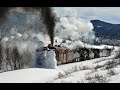 Cumbres and Toltec Rotary steam powered snowplow gets to work 2020 Part 1.