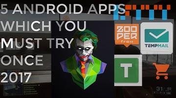 5 Best Android Apps 2017 | MUST TRY | NO ROOT