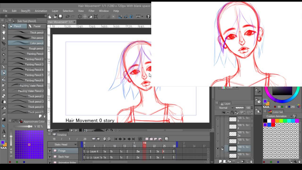 does clip studio paint pro have animation