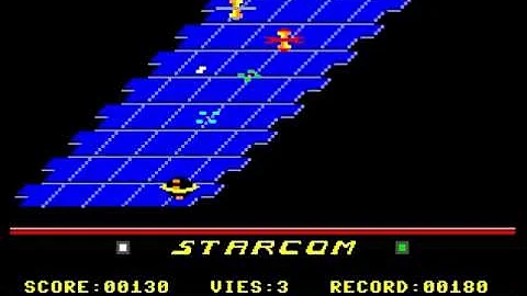C64 Game - Starcom (1986, Tilt-micro-jeux/Editions Mondiales S.A.)