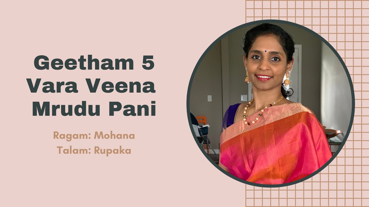 Vara Veena Mrudu Pani Geetham 5 Mohana Geetham Ashwini Devi YouTube