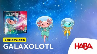 HABA Galaxolotl – Gioco Di Carte Push Your Luck Con Axolotl – Da 8 Anni In Su – 2-4 Giocatori – Divertimento Per Famiglie