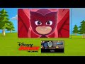 Disney Junior USA Split Screen Credits October 5th 2015 