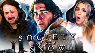 SOCIETY OF THE SNOW MOVIE REACTION! FIRST TIME WATCHING! La Sociedad de la Nieve | Full Movie Review