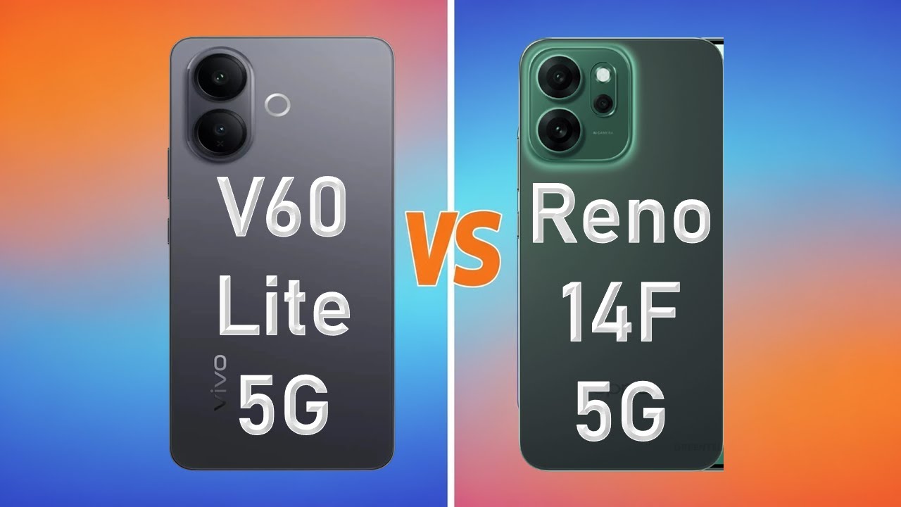 Vivo V60 Lite 5G vs Oppo Reno 14F 5G