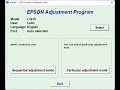 How to Reset Epson L3210 with Resetter