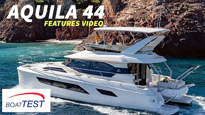 Aquila 44 (2018) - Features Video by BoatTEST.com