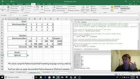 math560 M030r algebraic modeling language pulp solverstudio