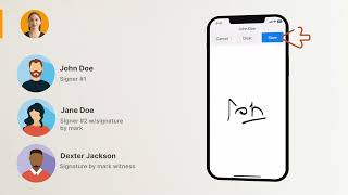 Tutorials for the Notary eJournal - Logging signature by mark witnesses in your notary journal