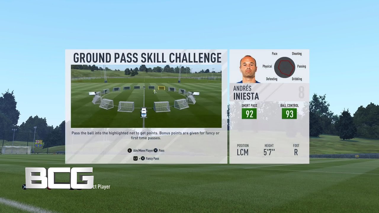 Passing challenge. Passing challenge