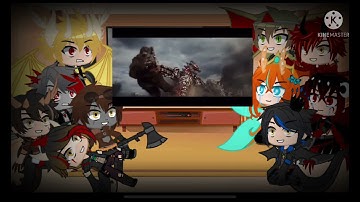 Monsterverse Kaiju react to Godzilla and Kong vs MechaGodzilla (4/5).