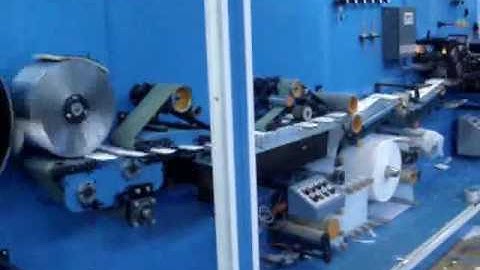 sanitary lady pads making machine with automatic stacker and packing machine