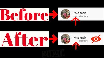 How to Hide Subscribers On YouTube 2021 (Easy)
