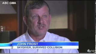 Skydiver calls it 'Unimaginable' that plane hit him