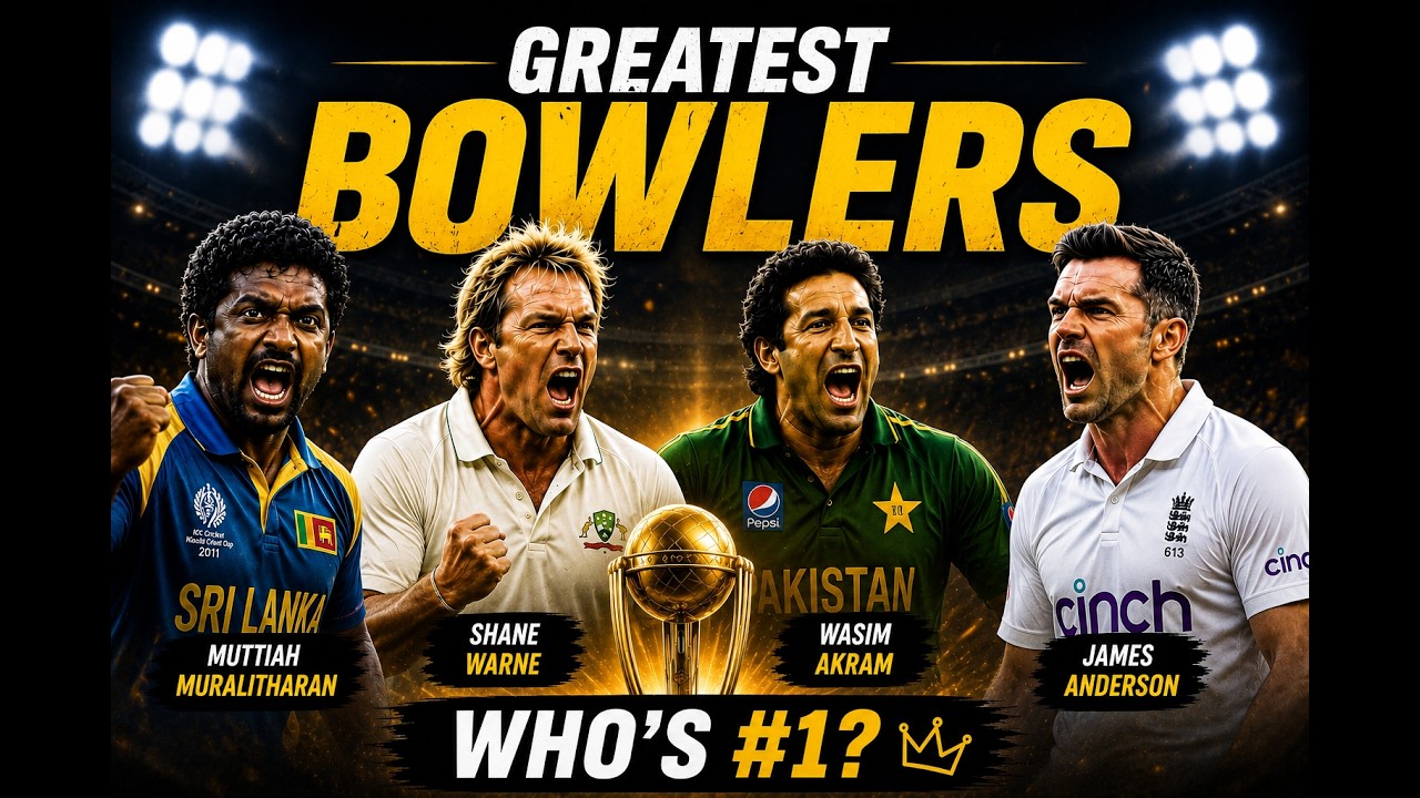 Top 10 Best Bowlers in Cricket History All Formats - YouTube