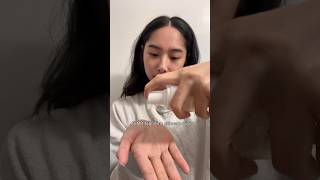 ASMR night time skincare routine #asmrskincare  #skincareshorts #koreanskincare  #skincareproducts