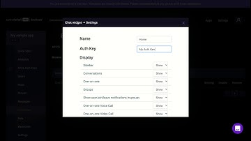 CometChat Pro - Chat Widget Extension