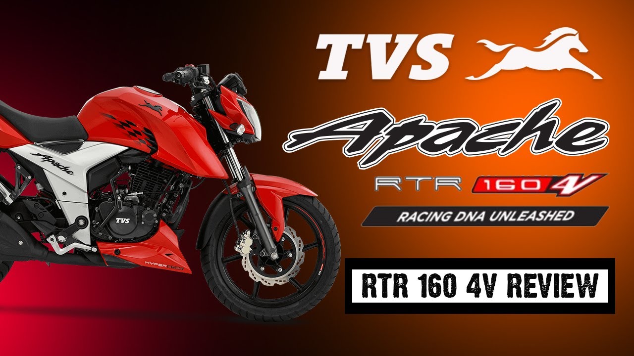 TVS Apache RTR 160 4V | Bike Review | Racing DNA Unleashed - YouTube