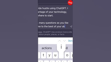 ChatGPT Side Hustle Guide: Generating Income with Conversational AI #shorts