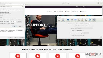 How to put a proxy in Safari