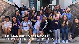 Manship Ambassadors become our tour guides