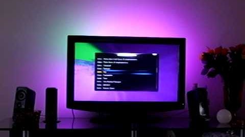 ambilight clone with adalight + boblight
