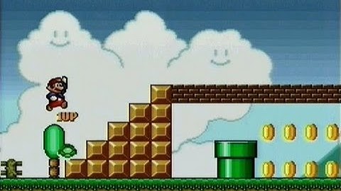 Super Mario Bros. The Lost Levels 1up Trick: 1-1, 2-1, 2-3, A-1