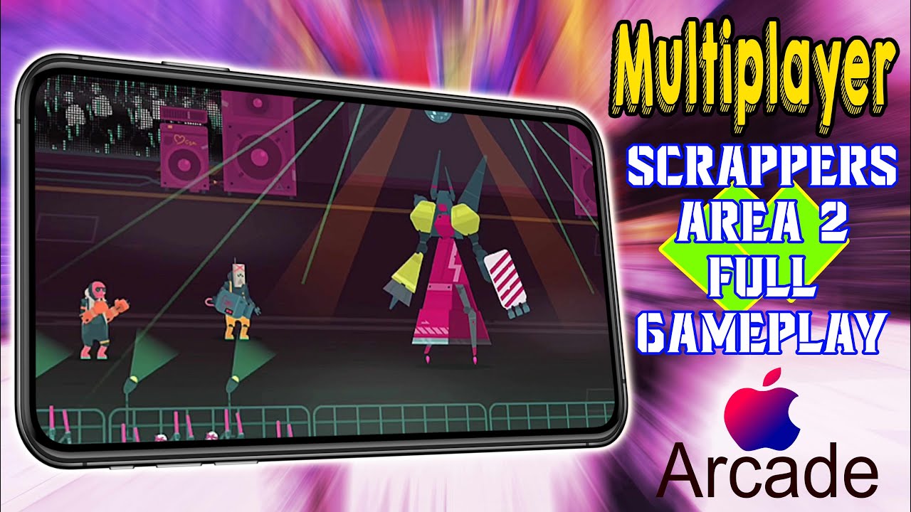Scrappers Area 2 Multiplayer Full Gameplay  | Apple Arcade