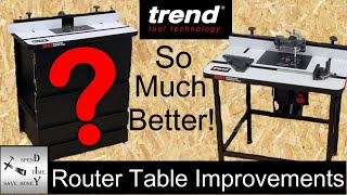 New And Improved Trend Router Table – Check Out The Latest Improvements! by Spend Time, Save Money, DIY 3,656 views 8 months ago 10 minutes, 10 seconds