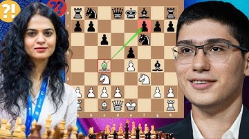 Attacking Chess Game: 04 By Tania Sachdev vs Alireza Firouzja #chess #chesscom 