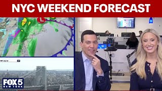 Pronóstico del tiempo para el fin de semana en Nueva York: ¿Seguirá lloviendo?