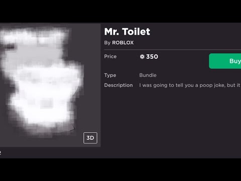 Roblox Made A Toilet Outfit Youtube - how to get mr toilet in roblox free