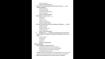 UGC NET JUNE 2024 | UNIT 8 MARKETING MANAGEMENT | QUIZ 17 #ugcnet2024