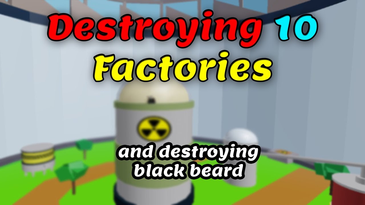 Destroying 10 Factories! l Blox Fruits l Roblox