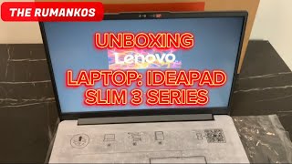 UNBOXING & SETTING UP LENOVO LAPTOP: IDEAPAD SLIM 3 SERIES