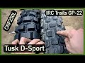 CRF250L - Tusk D-Sport Install (vs. IRC Trails GP-22)