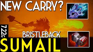 Sumail [BRISTLEBACK] NEW IMBA CARRY WITH MOON SHARD - Dota 2 GamePlay 7.22g