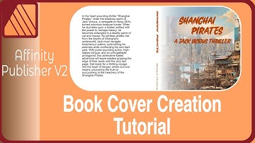 Book Cover Creation Tutorial With Affinity Publisher V2 On The iPad