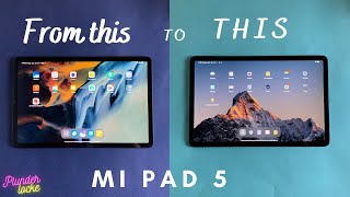 Mi Pad 5 Icon and Font Customization Tips screenshot 4