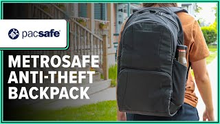 Pacsafe Metrosafe LS450 Anti-Theft Backpack Review (2 weeks of Use)