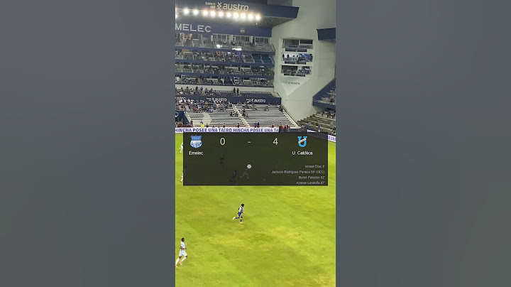 Pobre Emelec 😔CS Emelec 0 - 4 U Católica 🤯#cse #emelec #csemelec  #cortos #shorts