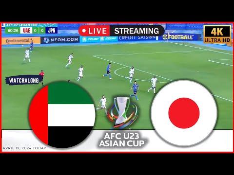 ⚽ ライブ アラブ首長国連邦 U23 vs 日本 U23 I AFC U23 アジアカップ カタール 2024 I ライブ UAE サッカー フルマッチ