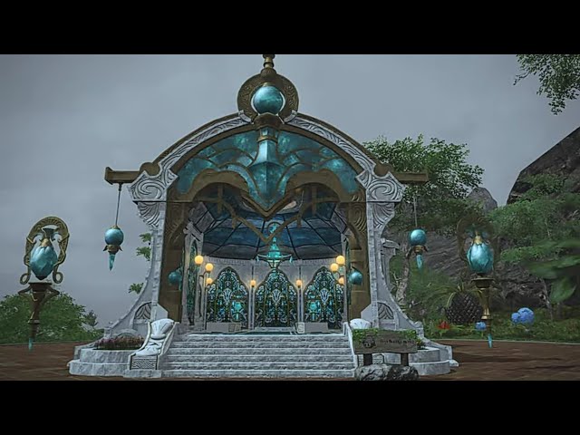 Island Sanctuary: Sanctuary Sanctuary landmark in Final Fantasy