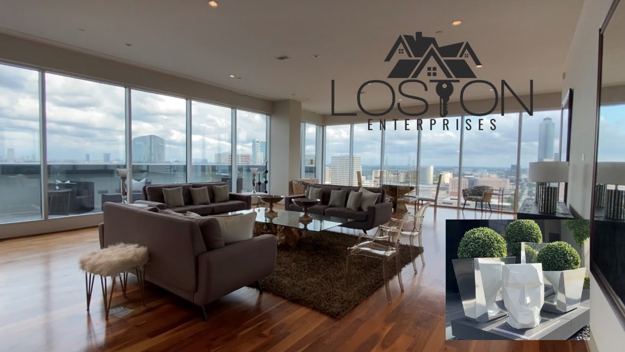 Penthouse Suite in the Heart of Galleria ∙ High-Rise Condo Home Tour ∙ Houston Living